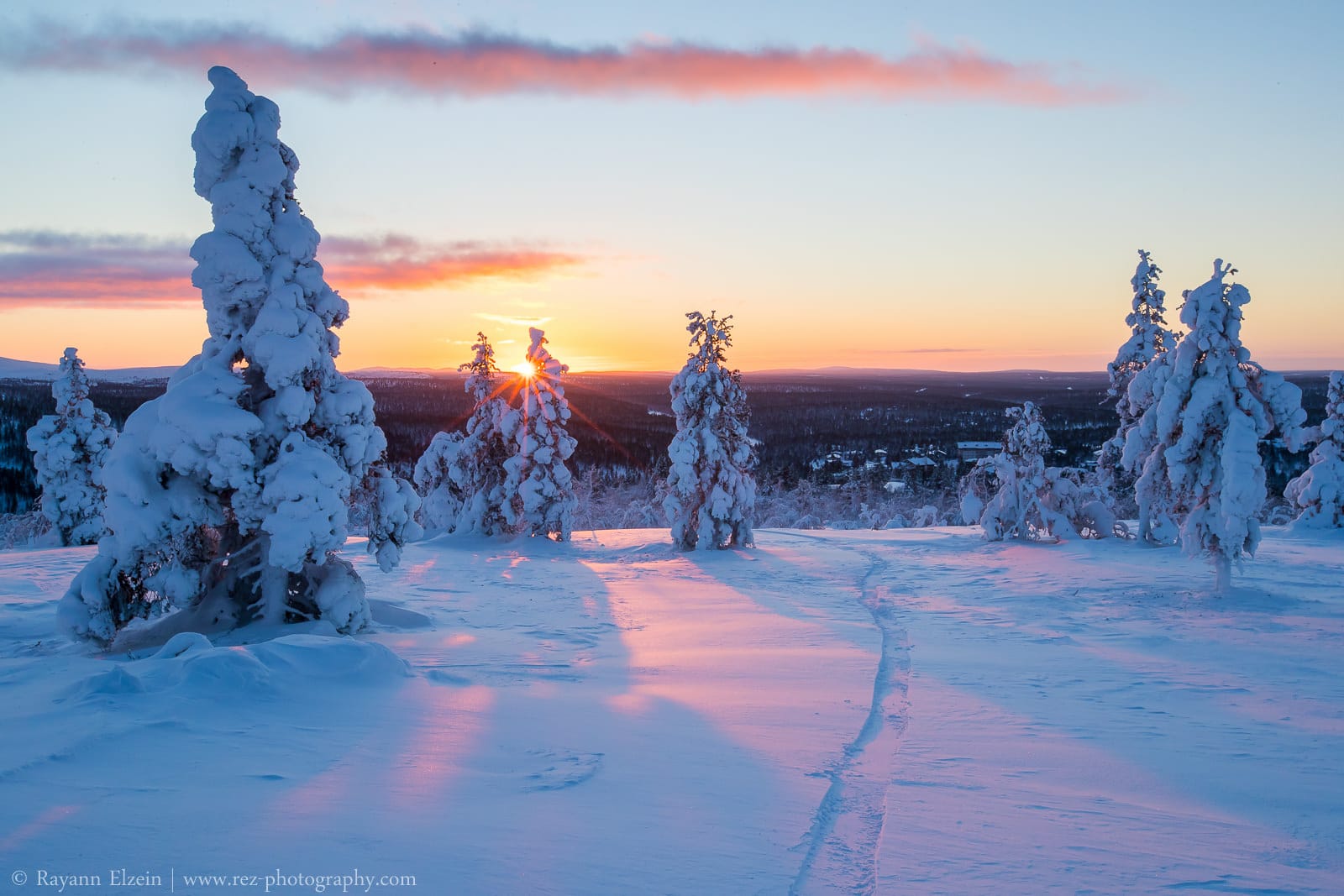 The return of the sun in Finnish Lapland