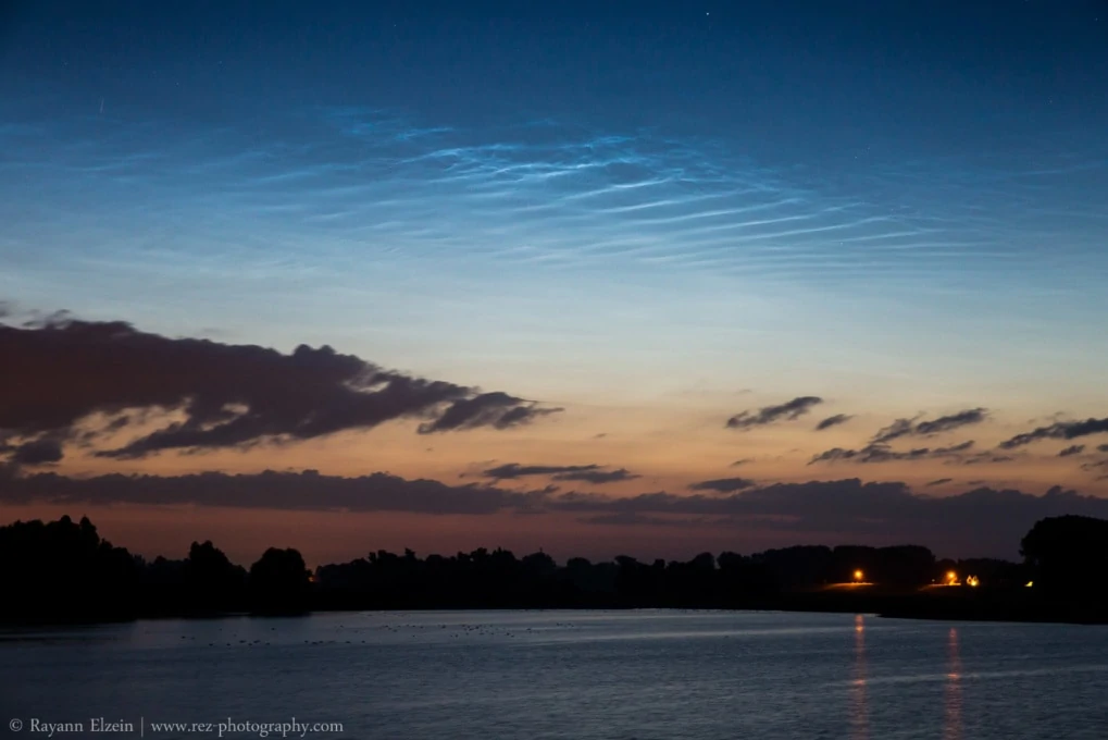 Photograph Noctilucent Clouds