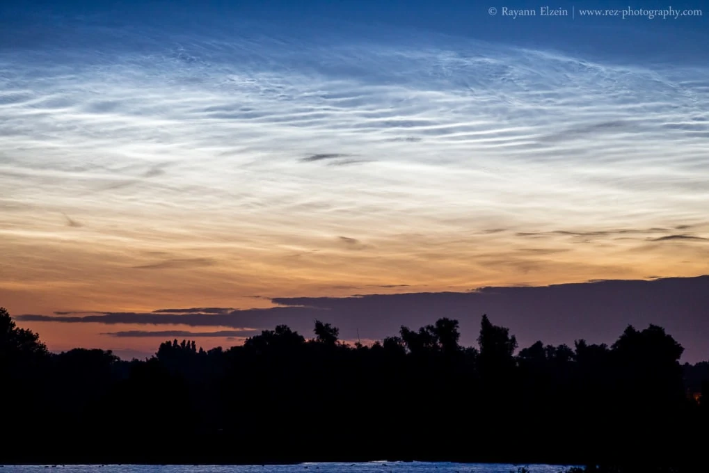 Photograph Noctilucent Clouds