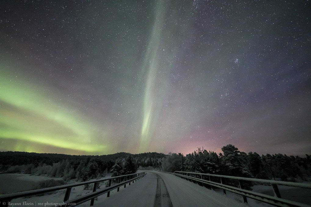 Hunting the Northern Lights in November in Inari