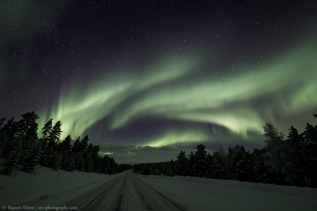 Hunting the Northern Lights in Inari in November