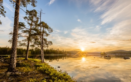 Finland land of the Midnight Sun